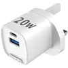 Įkroviklis Evelatus Adapteris QuickVolt Adapter20W UK/HK Baltas RLC-542 UK