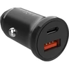 Fixed Fiksuotas | Automobilinis įkroviklis USB-C/USB, 20W | FIXCC20N-CU-BK