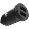 Įkroviklis Fixed Rinkinys ładowarki samochodowej FIXED s 2x gniazdo USB i kabelis USB/Lightning, 1 metr, MFi, 15W Smart Rapid Charge, juoda