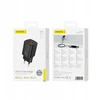FONENG sieninis įkroviklis EU70 PD 20W 1xUSB-C + 1xUSB QC3.0 Juodas