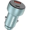 Foneng įkroviklis Foneng C18 automobilinis įkroviklis 1xUSB-A ir 1xUSB-C 2.4A, 48W (pilka)
