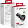 Automobilinis įkroviklis Forcell F-Energy Carbon 2 x USB A QC3.0 3A 36W CC50-2A juodas