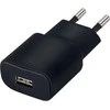 Forever TC-01 įkroviklis 1x USB 1A juodos spalvos