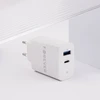 Forever TC-07-30AC PD QC įkroviklis 1x USB-C 1x USB 30W baltas