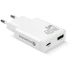 Įkroviklis - everActive SC-460Q 45W USB & USB-C Greitas Įkroviklis, Balta