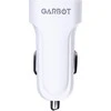 Įkroviklis Garbot Garbot Grab &amp; Go Dual USB automobilio įkroviklis 10W Balta