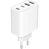 Įkroviklis Gembird Szybka kroviklis GaN USB PowerDelivery 4-portowa 2xUSB-C + 2x USB-A 40 W balta (TA-UC-2A2C-PD40-01-W)