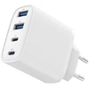 Įkroviklis Gembird Szybka kroviklis GaN USB PowerDelivery 4-portowa 2xUSB-C + 2x USB-A 40 W balta (TA-UC-2A2C-PD40-01-W)