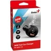 Įkroviklis Car Genius 36W, 2 prievadų, USB-C, USB-A, PD-36AC-Car
