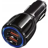 Automobilinis įkroviklis PLS34D 2x USB greitas įkrovimas