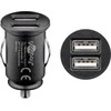 Goobay | Dvigubas USB automobilinis įkroviklis | 58912 | USB mini automobilinis įkroviklis