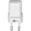 Goobay Apvalus | USB-C PD GaN greitasis įkroviklis Nano (30 W) | 59716 | N/A