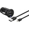 Įkroviklis Goobay Rinkinys įkrovimui automobilyje Apple Lightning (12W/2.4A)