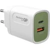 GP 20W sieninis įkroviklis su USB-C ir USB-A jungtimis