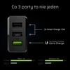 Green Cell Žalias Cell GREENCELL ChargeSource 3 3xUSB 30W sieninis adapteris Ultra Charge ir Smart Charge