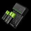 Green Cell Žalias Cell GREENCELL GRADGC01 VitalCharger, skirtas AA R6 ir AAA R03 Ni-MH