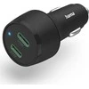 Hama PD/QC 45W (2x USB-C) juoda
