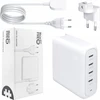 HI5 135W įkroviklis su 4x USB-C jungtimis ir priedais