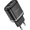 Usams Įkroviklis Hoco N4 12W 2xUSB-A juodas