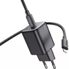 Telefono įkroviklis Hoco USB C QC PD 20W + laidas USB C - Lightning N40 juodas
