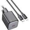 Telefono įkroviklis Hoco USB C QC PD 20W + laidas USB C - Lightning N40 juodas