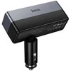 Automobilinis įkroviklis Hoco 1xUSB A + 1xUSB C+2x cigarečių degiklio jungtis PD QC3.0 max 240W/24V Z65B juodas