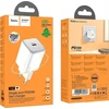 Telefono įkroviklis Hoco USB C QC PD 20W N40 baltas