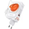 Hybrid charger 4smarts 6-in-1 USB-C/USB-A PD 22.5W with 10,000 mAh power bank, Qi wireless charging,