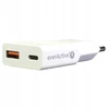 Įkroviklis Įkroviklis jungiama į tinklą 1 x USB, 1 x USB-C Quick Charge 3.0 20W SUPER SLIM balta