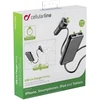 Cellular Line Įkroviklis Įkroviklis samochodowa Cellularline s 4 x USB, 7.2 A, juoda