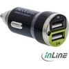 Krautuvas InLine Dual 2x USB-A 2.1 A (31502C)