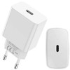 Jellico C8 PD 20W QC 3.0 Smart Adaptīvs ātrais lādētājs ar 1x USB-C (5-12V) ligzdu Balts