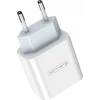 JELLICO sieninis pakrovėjas AK180 PD 20W 1xUSB-C + laidas USB-C - USB-C Baltas