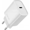 JELLICO sieninis įkroviklis EU53 PD 30W 1xUSB-C + USB-C laidas - Lightning Baltas
