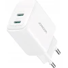 Joyroom JR-TCF12 tinklo įkroviklis 2x USB-C 20W PD / QC 3.0 - baltas
