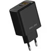 Laidinis įkroviklis Beline 45W USB-A/USB-C BLN2CB45 juodos spalvos