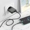 Įkroviklis Hoco Slim N38 (1xUSB-C; 1xUSB 20W) juodas