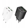 Telefono įkroviklis Hoco 2 x USB C + 2 x USB A QC3.0 PD 3A 30W N56 baltas