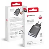 „Forcell F-Energy“ itin plonas GaN III telefono įkroviklis 2 x USB C PD QC4.0 3A 45W B245201(2C) juodas
