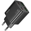 Telefono įkroviklis Hoco 2 x USB C + 2 x USB A QC3.0 PD 3A 20W N55 juodas