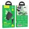 Telefono įkroviklis Hoco Slim USB C QC PD 20W + laidas USB C į Lightning N37 juodas