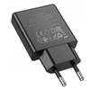 Telefono įkroviklis Hoco Slim USB A + USB C QC3.0 PD 3A 20W N38 juodas