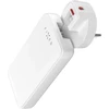 Fixed Slim Traveller 2xUSB-C Travel Charger with world adapters, GaN, 45W | Baltas