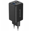 Įkroviklis jungiama į tinklą Proove Pocket GaN 65W juodas (2*Type-C + USB)
