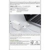 Puro PROLITE 45W USB-C laidinis įkroviklis – baltos spalvos