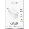 Puro PROLITE 30W USB-C laidinis įkroviklis – baltos spalvos