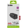 SBS TETRGAN1C65W 65W GaN Power Delivery įkroviklis – juodos spalvos