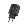 Tech-Protect NCA65W-GAN 3-PORT laidinis įkroviklis PD 65W / QC3.0 juodos spalvos