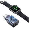 Laidinis įkroviklis USAMS CC293 T67 20W iWatch 1xUSB-C 1xUSB-A tarnish
