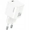 Laidinis įkroviklis USAMS JO Series CC262 30W USB-C + 1m USB-C/USB-C baltos spalvos